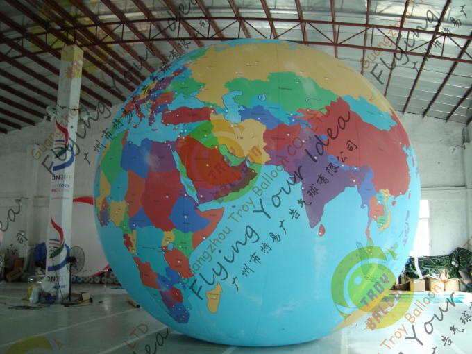 A terra enorme durável Balloons o globo, hélio inflável balões enchidos