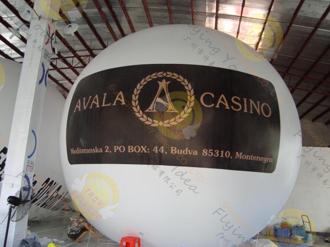 Balões infláveis do esporte da impressão de Digitas, grandes bolas coloridas do PVC