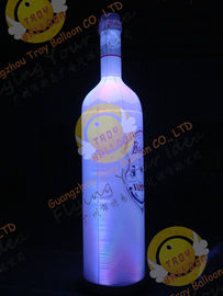 Luz reusável personalizada do diodo emissor de luz da garrafa inflável de Oxford para eventos especiais