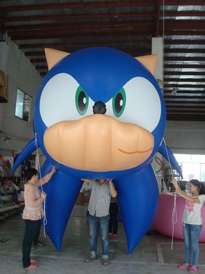O costume gigante do PVC deu forma à impressão de anúncio inflável de Digitas dos balões