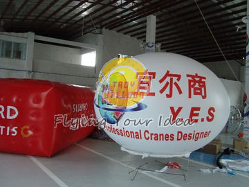 Grande balão oval durável feito sob encomenda com impressão protegida UV para eventos do entretenimento
